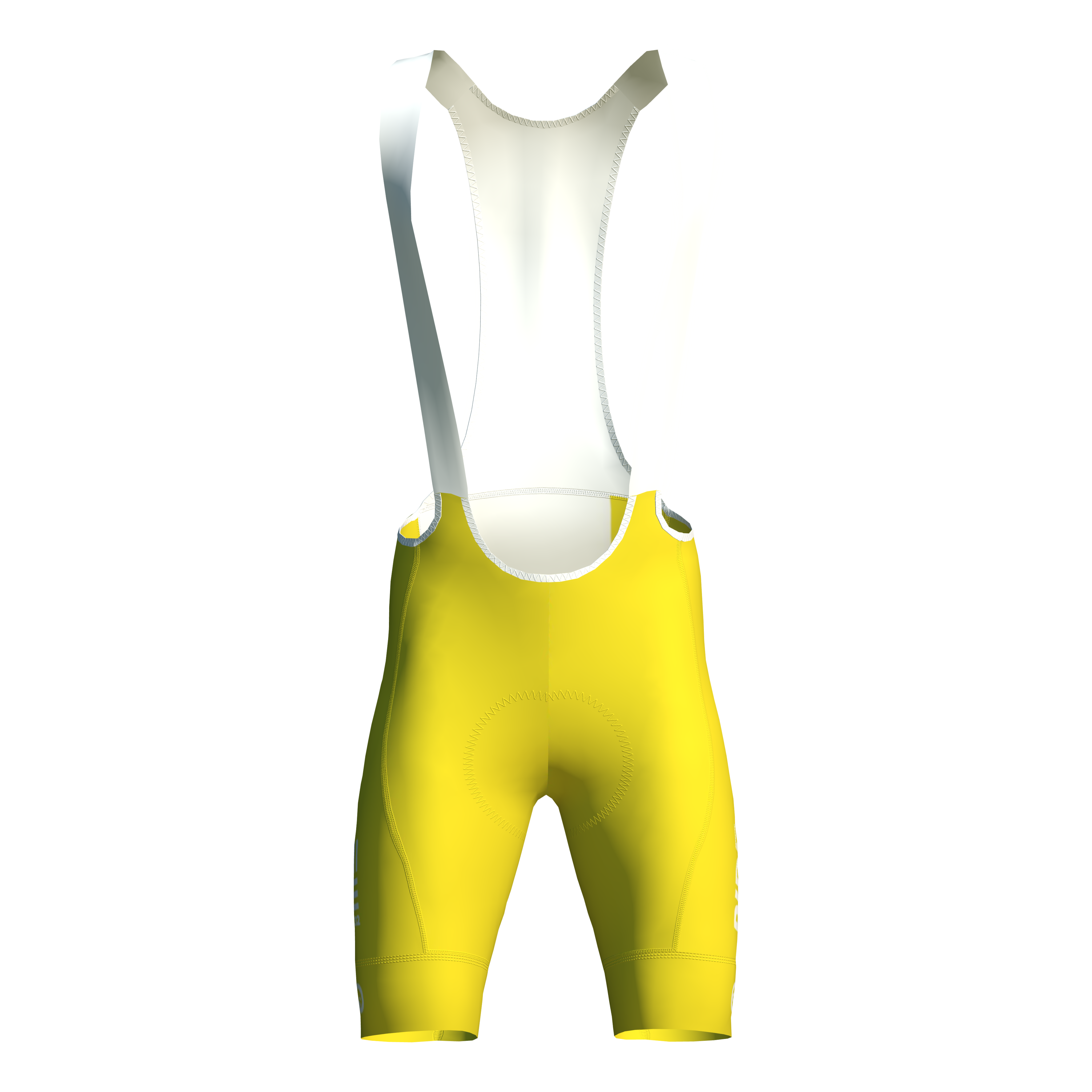 Wollongong Cycling Festival Bib Shorts - Full Print Yellow | High-Performance Cycling Gear for Men & Women | Perfect for Road Biking, Training & Competitions