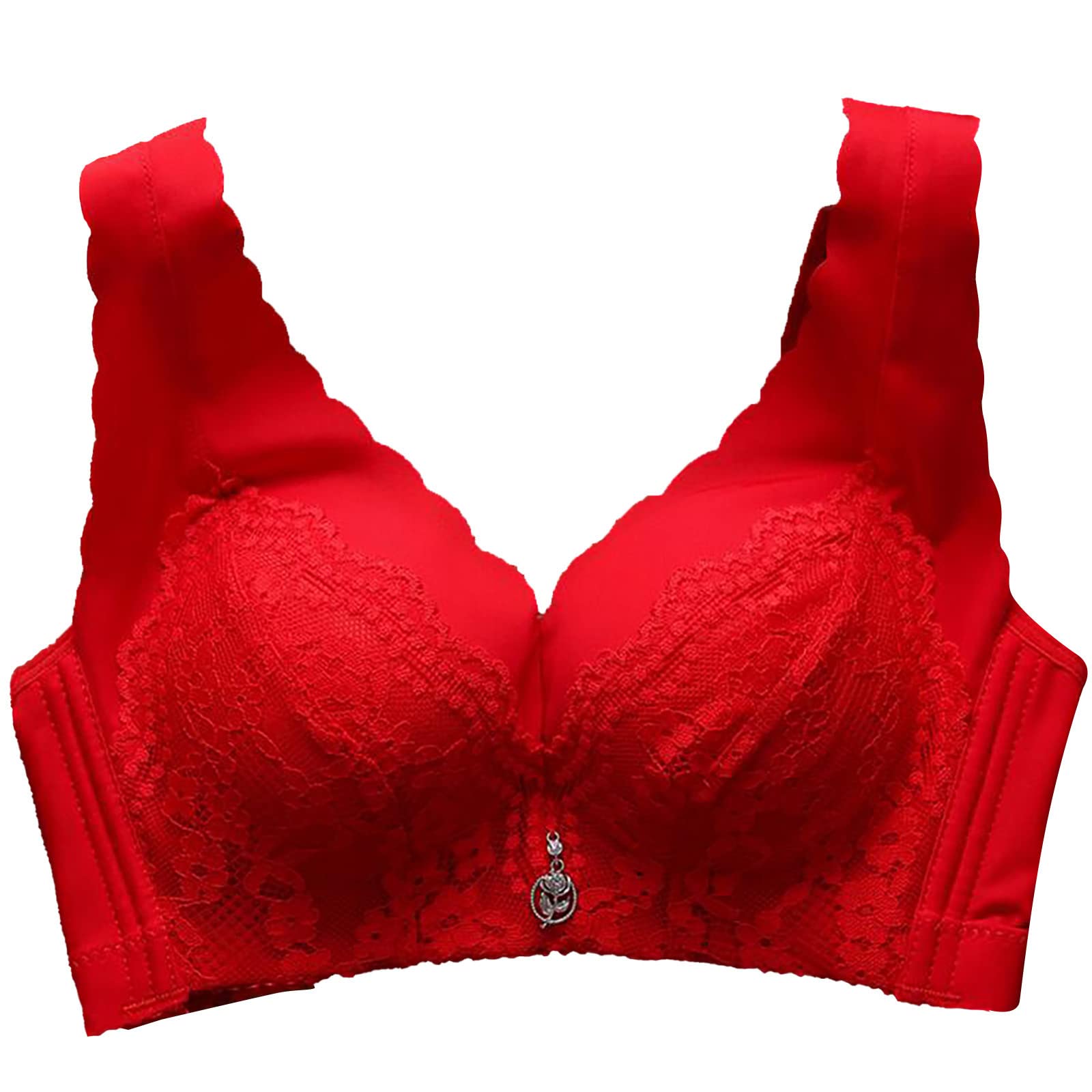 Wireless Full Coverage Comfortable T-Shirt Bra for Women - Soft Push Up, Support & Minimizer - Perfect for Everyday Wear, Sleep & Lounge