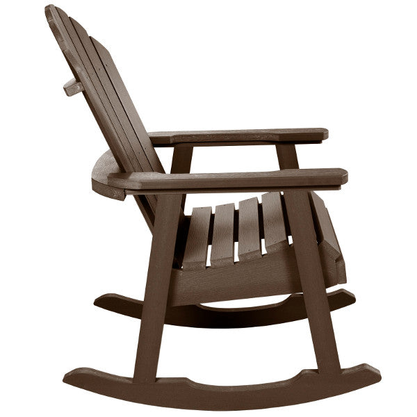Hamilton Rocking Chair - Comfortable Wooden Rocking Chair for Living Room, Nursery & Porch - Classic Design with Padded Seat & Backrest - Perfect for Relaxing, Nursing & Reading