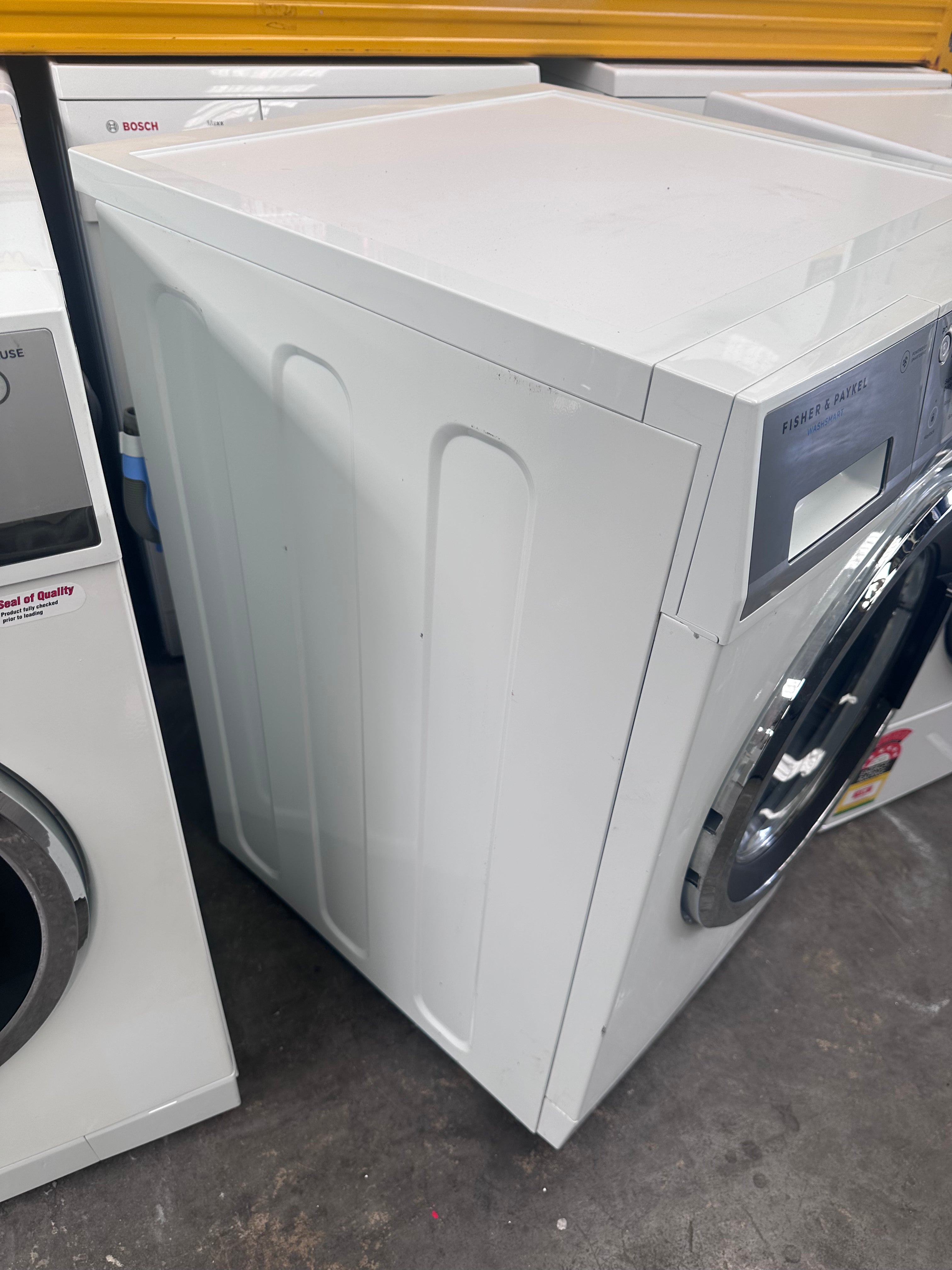 Fisher & Paykel 8.5kg WashSmart Front Load Washing Machine - Energy Efficient, Quiet Operation [Certified Refurbished] - Perfect for Apartments, Laundry Rooms & Small Spaces
