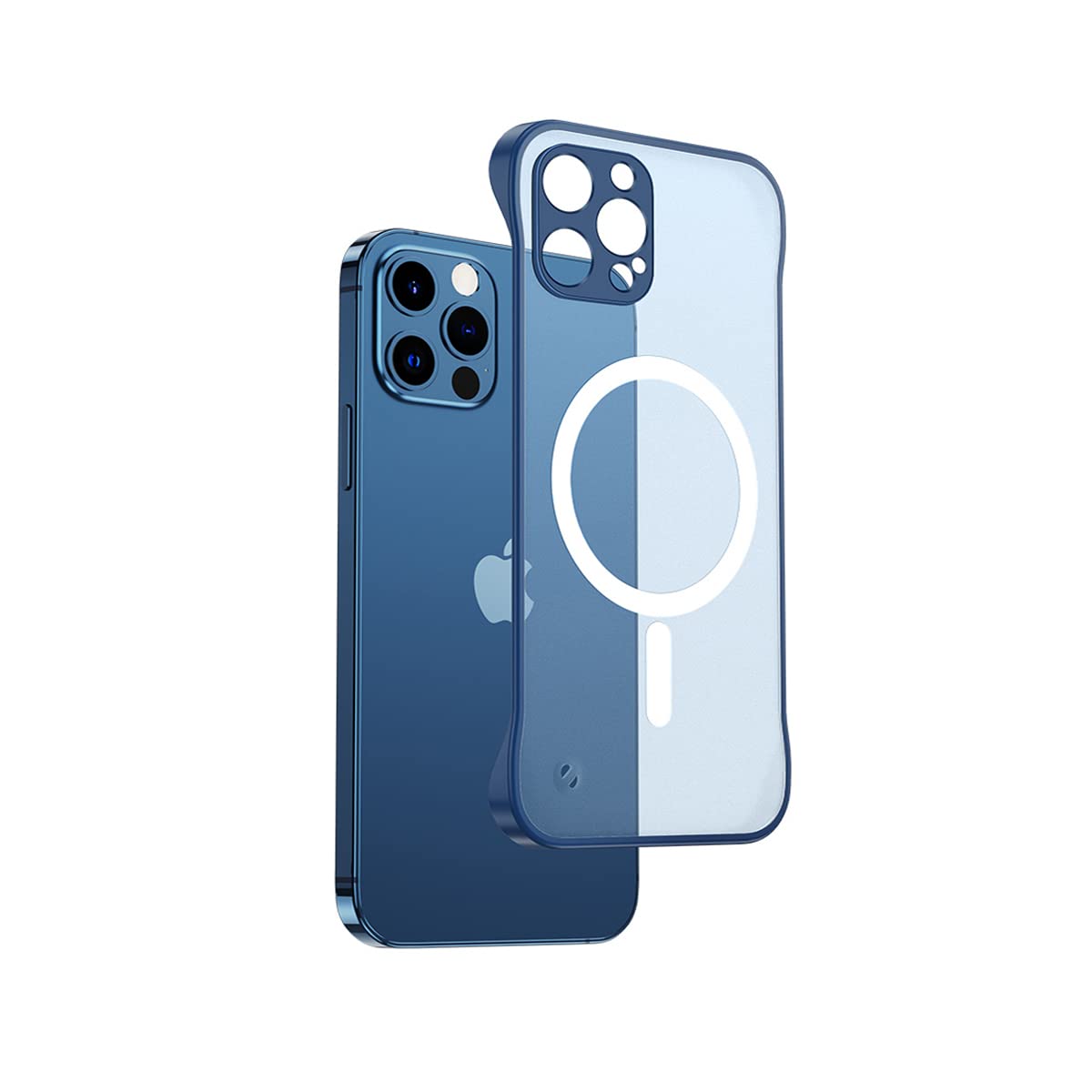 Ultra-Thin Magnetic Frameless iPhone 14 Pro Case (6.1