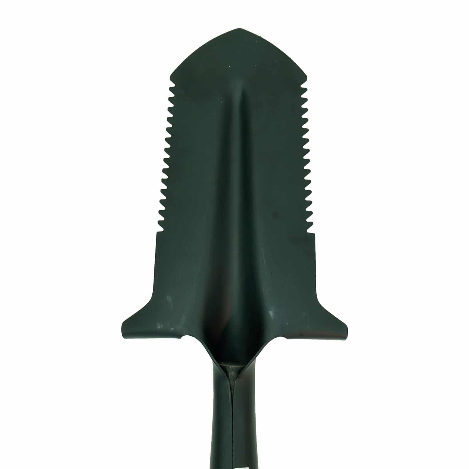 Lil' Digger 29 Heavy Duty Small Double Serrated Shovel - Compact Gardening Tool for Digging, Planting & Landscaping - Perfect for Backyard, Camping & Outdoor Activities