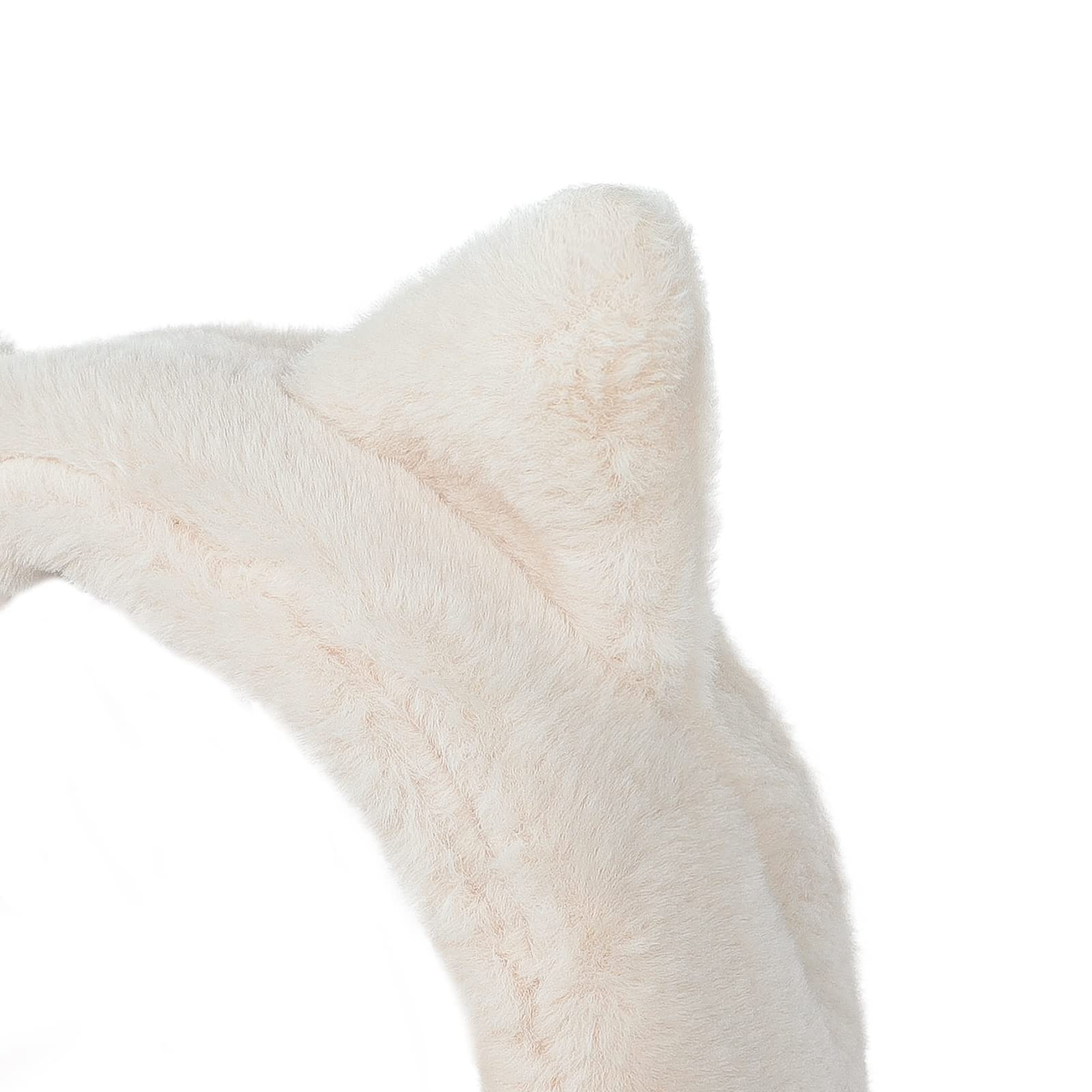 Adjustable Faux Fur Winter Ear Warmers for Women & Girls - Cute Cat Earmuffs for Skiing, Outdoor Activities & Cold Weather - Soft Fluffy Headband Ear Covers