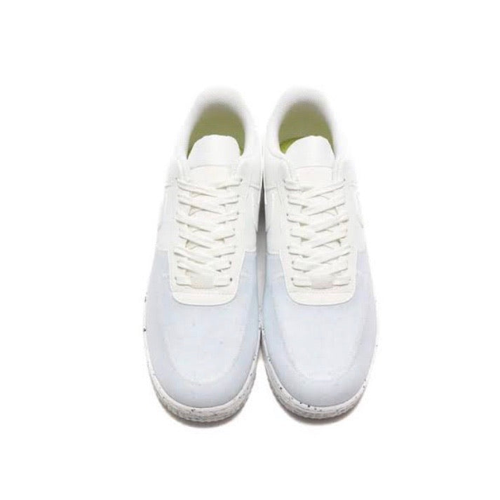 Nike Air Force 1 Recycled Crater Sneakers - Summit White Mens/Womens Shoes - Sustainable Eco-Friendly Design for Casual Wear & Street Style Fashion