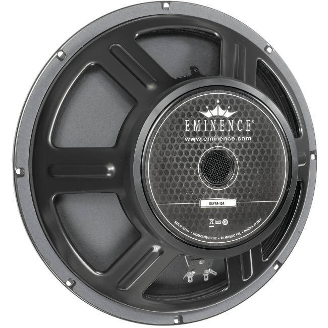 Eminence Kappa 15C 4 Ohm 15-Inch 450W High Power Professional Audio Woofer Speaker - Perfect for PA Systems, Bass Guitar Amps, and Live Sound Reinforcement