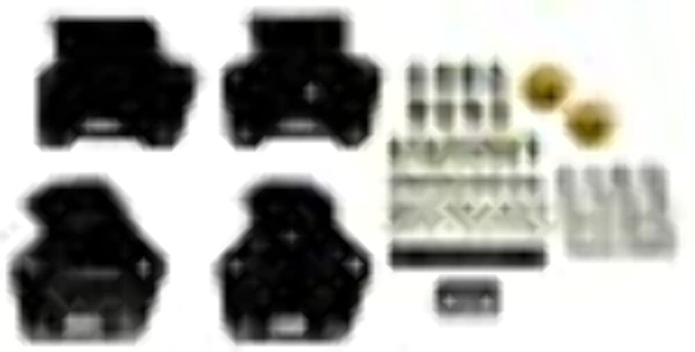 Belltech 6574 Universal Exhaust Hanger Kit - Heavy Duty Rubber Mounts for Car & Truck Exhaust Systems - Perfect for DIY Auto Repair & Performance Upgrades