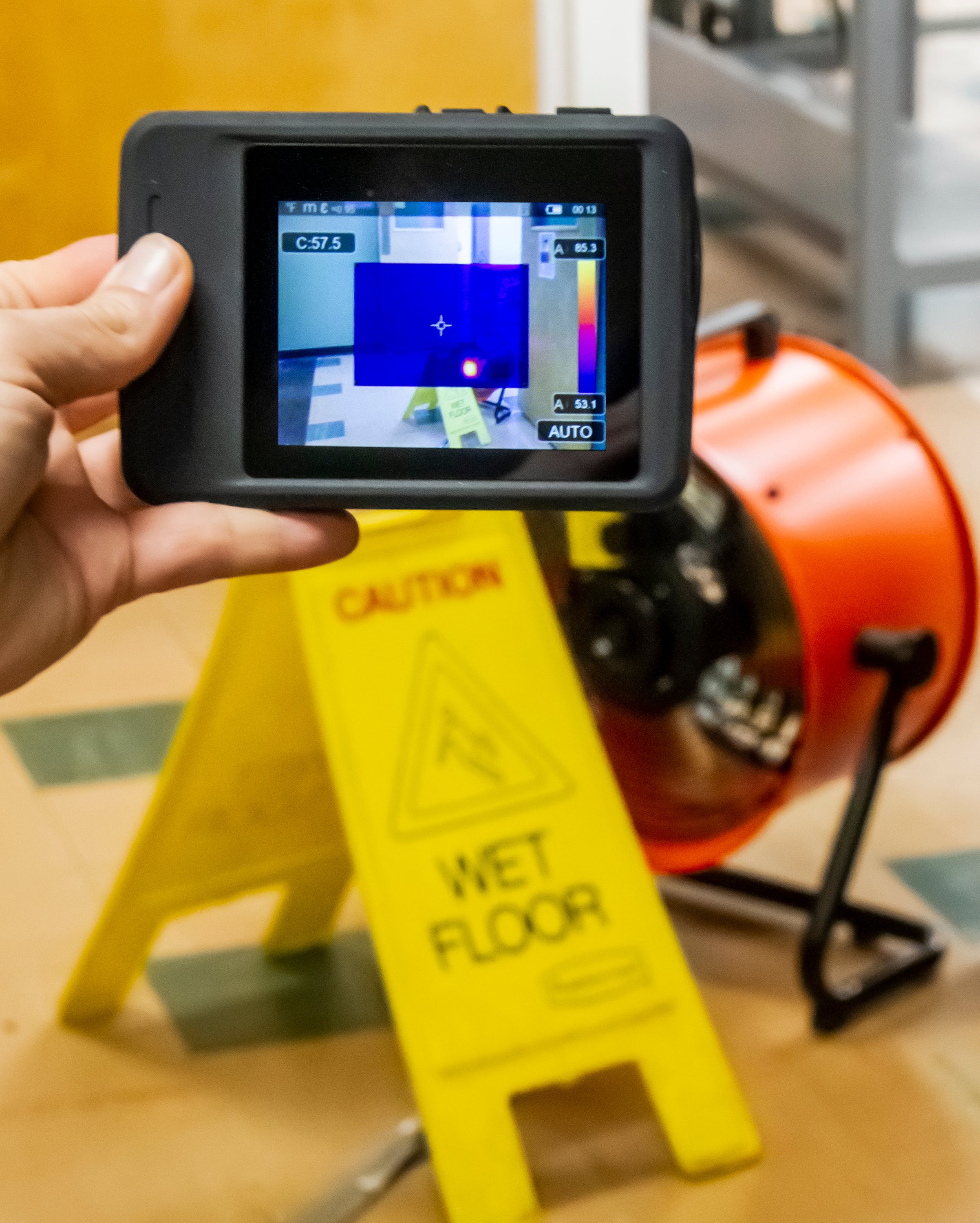 IRTC550 Pocket Thermal Imaging Camera - Handheld Infrared Thermometer for Home Inspection, HVAC, Electrical & Plumbing - Perfect for DIY, Construction, and Industrial Use