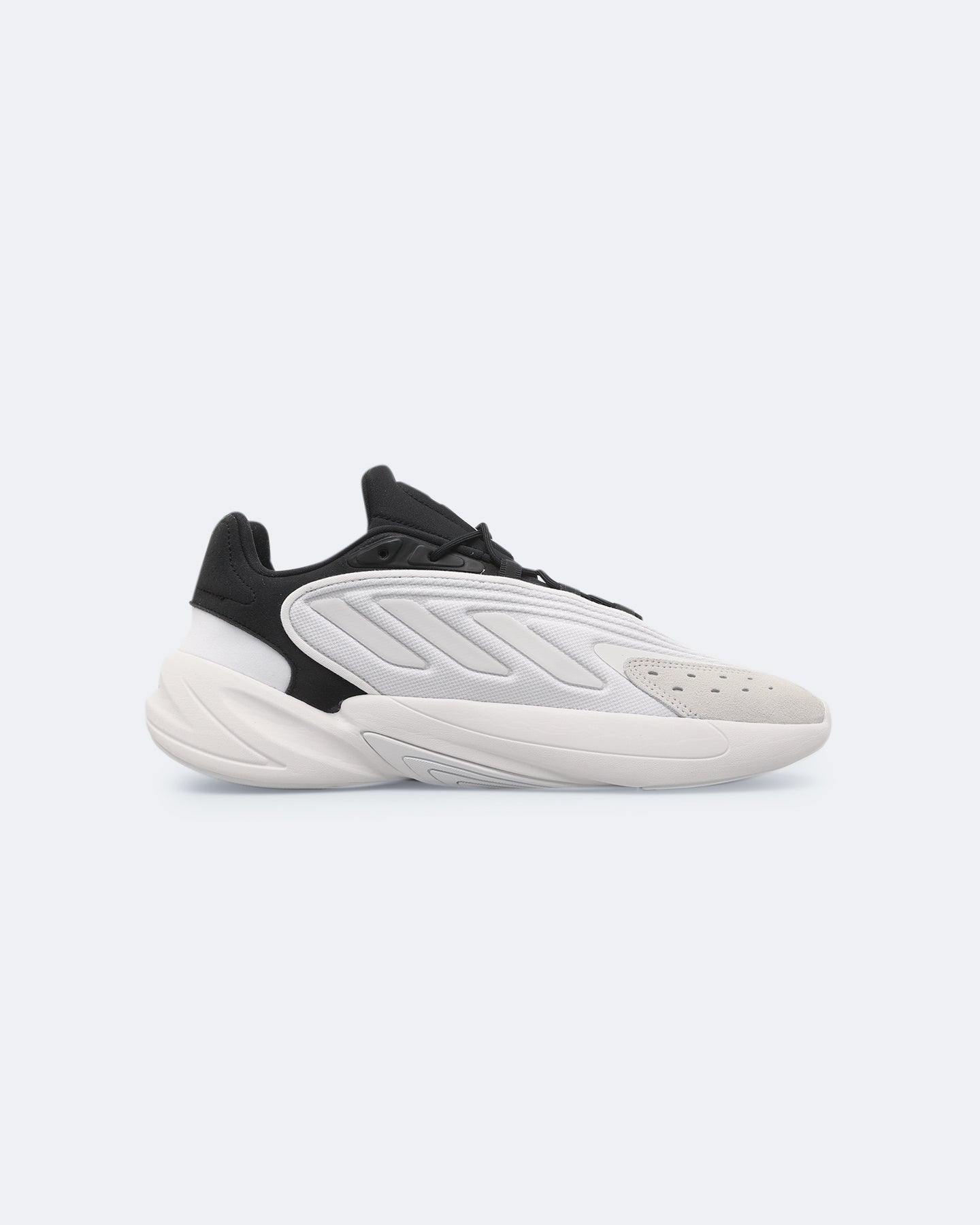 Adidas Ozelia Shoes for Women - White & Core Black Running Sneakers | Lightweight Comfort for Gym, Workout & Casual Wear