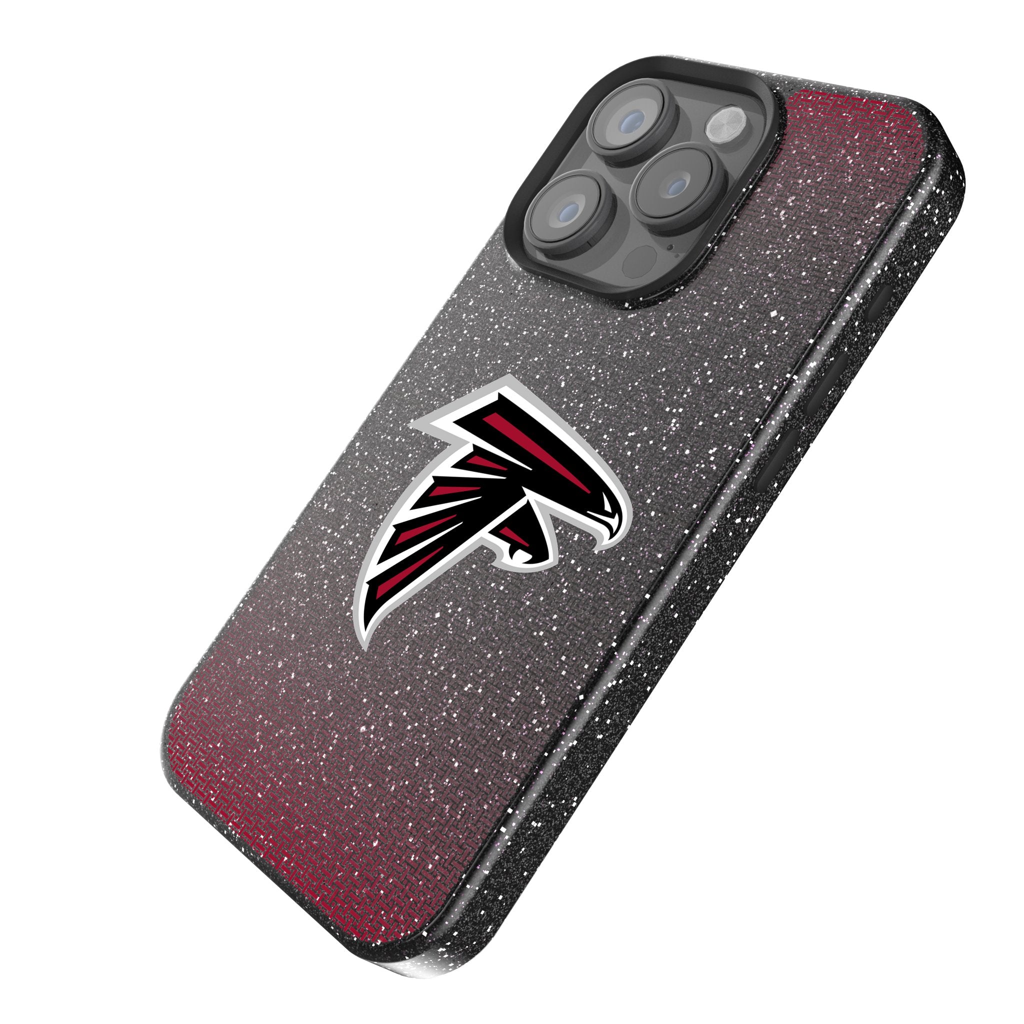 Atlanta Falcons Rhinestone Bling Phone Case for Apple iPhone 14 13 12 11 Pro Max XR XS - Stylish NFL Team Design for Football Fans & Game Day Accessories