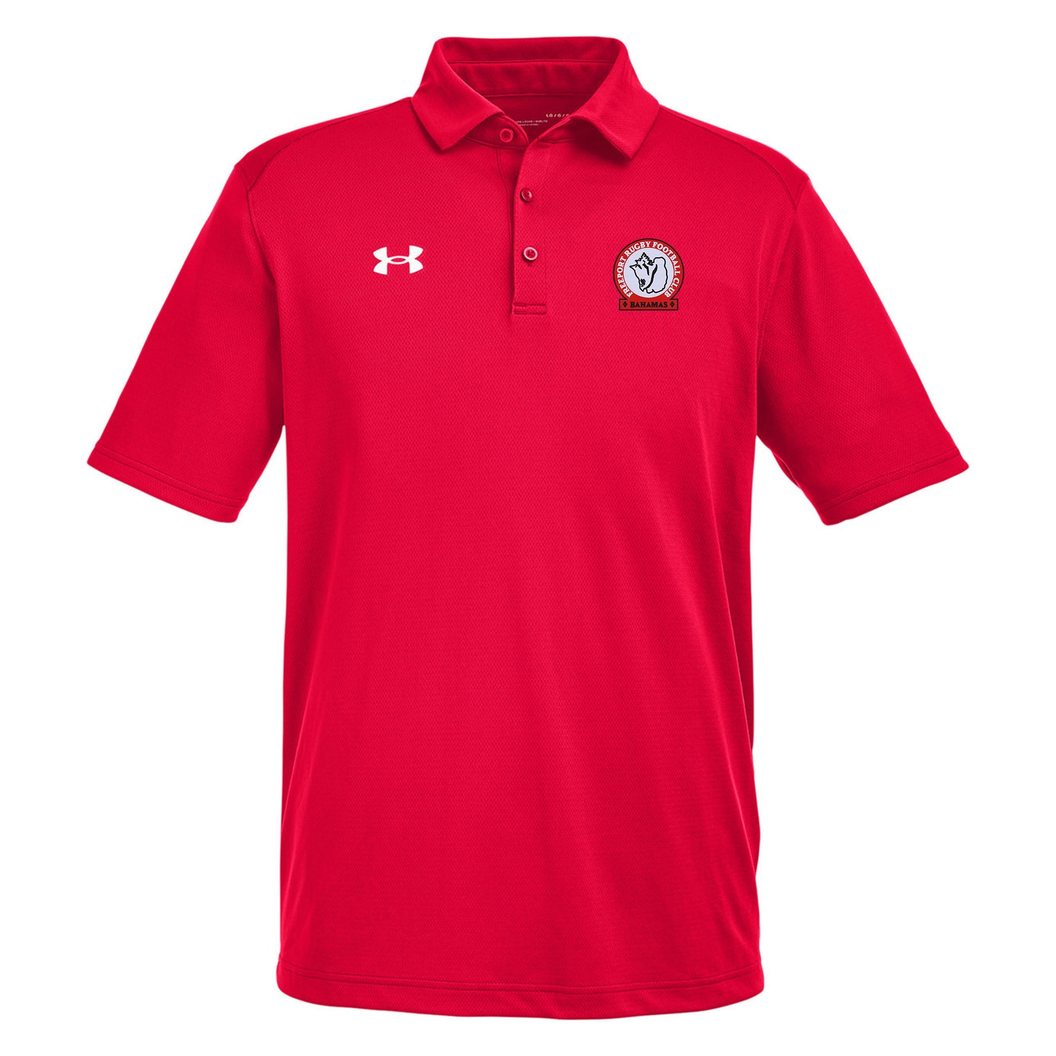 Freeport RFC UA Team Tech Polo Shirt - Moisture-Wicking, Breathable Performance Polo for Rugby & Sports - Perfect for Training, Games & Casual Wear