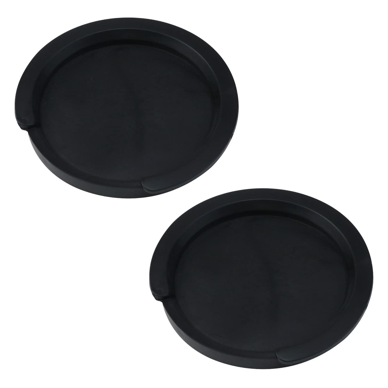 2-Pack 3.35 Inch Soft Rubber Guitar Soundhole Cover for 38-41 Inch Acoustic Guitars - Dust Protection & Feedback Reduction for Live Performances & Home Practice