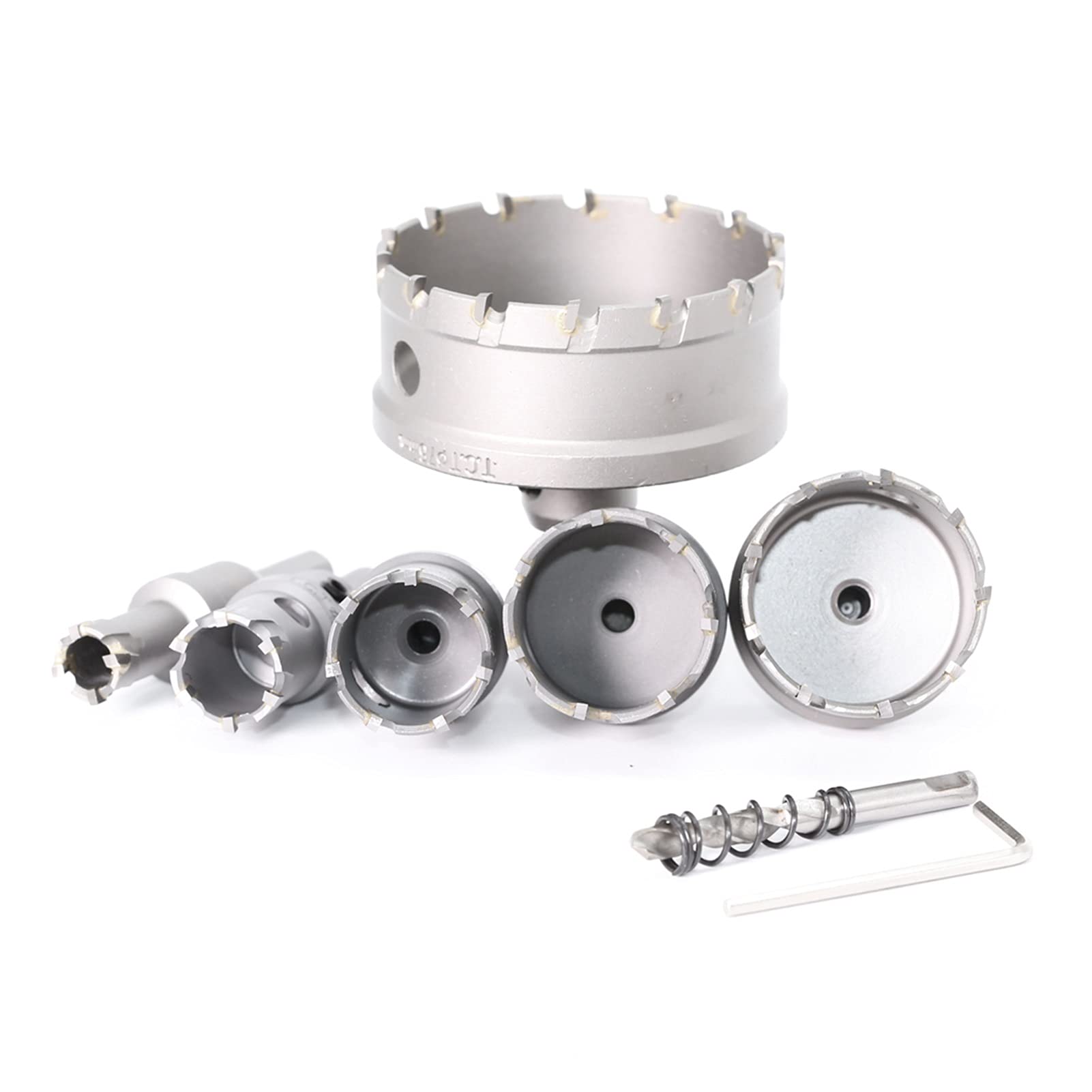 Carbide Hole Saw 23mm for Stainless Steel & Metal - Deep Cut Drill Bit for DIY & Construction