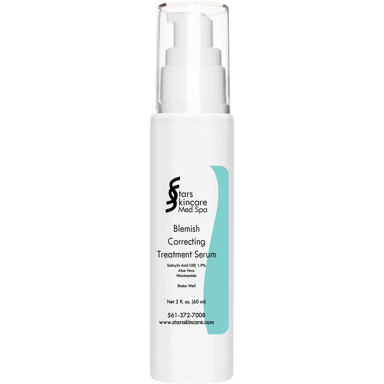 Stars Skincare Blemish Correcting Treatment Serum for Acne & Dark Spots - Brightening Facial Serum for Clear Skin | Day & Night Use