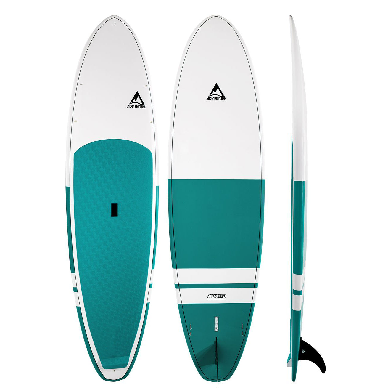 Adventure 10'6 Allrounder MX Teal Stand Up Paddle Board - Premium Inflatable SUP for All Skill Levels | Perfect for Yoga, Fishing & Family Fun on Lakes, Rivers & Oceans