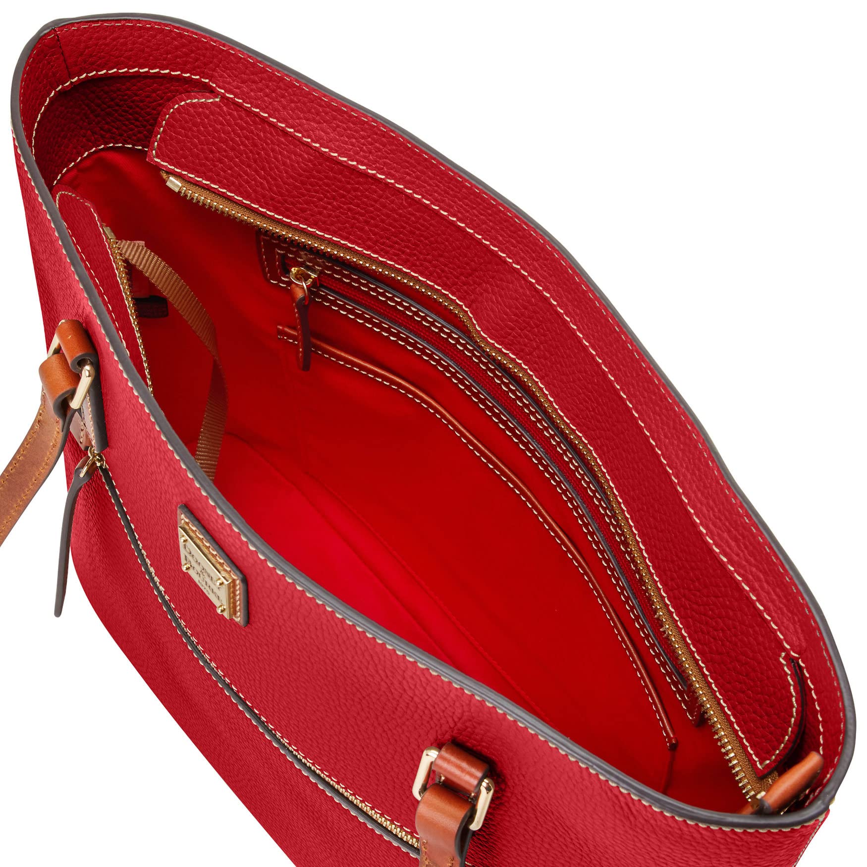 Dooney & Bourke Leather Tote Bags for Women - Large Designer Handbags with Long Shoulder Straps - Perfect for Work, Travel & Everyday Use