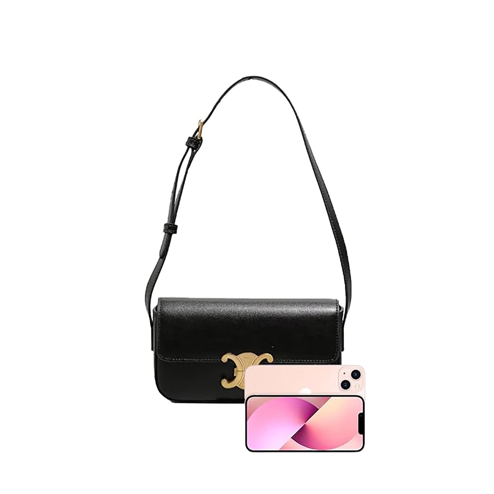 Women's Leather Shoulder Bag - Underarm Purse Hobo Tote Handbag for Work, Travel & Everyday Use