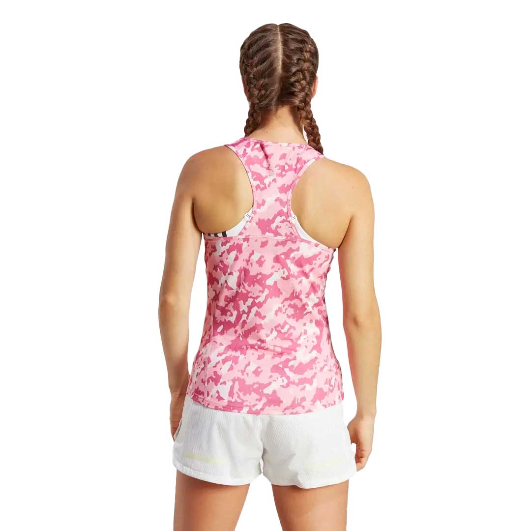 Adidas Women's Own The Run AOP Tank Top - High Performance Running Shirt for Women (HR9976) | Gym Workout, Yoga & Athletic Wear