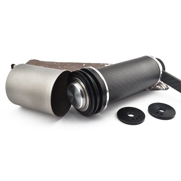 Premium Fixie Travel Hand Grinder - Portable Coffee Bean Mill for Camping, Hiking & Outdoor Adventures - Compact Manual Burr Grinder for Espresso, French Press & Pour Over Brewing