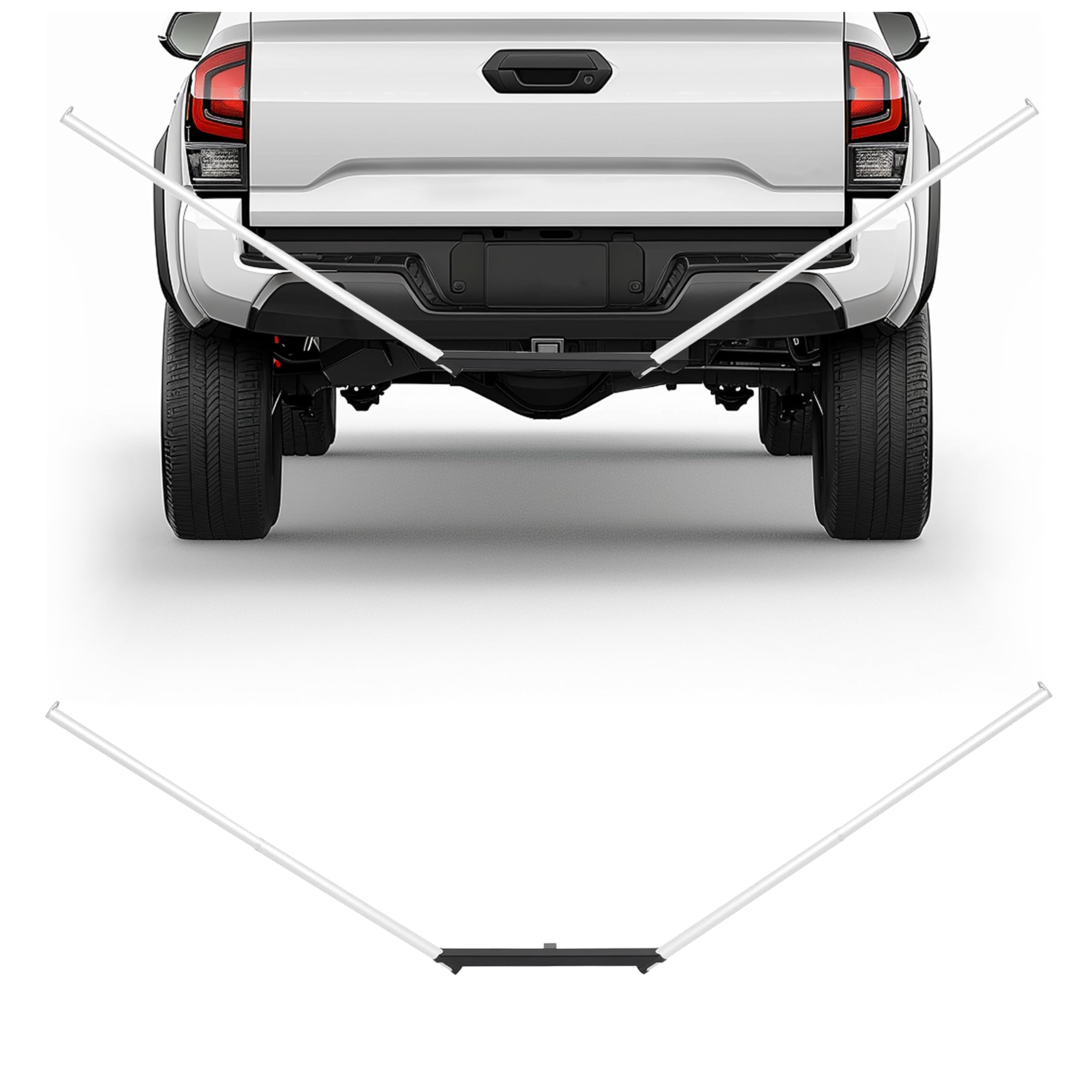 KUAFU Heavy Duty 300lbs Capacity Hitch Hammock Stand - Compatible with 2