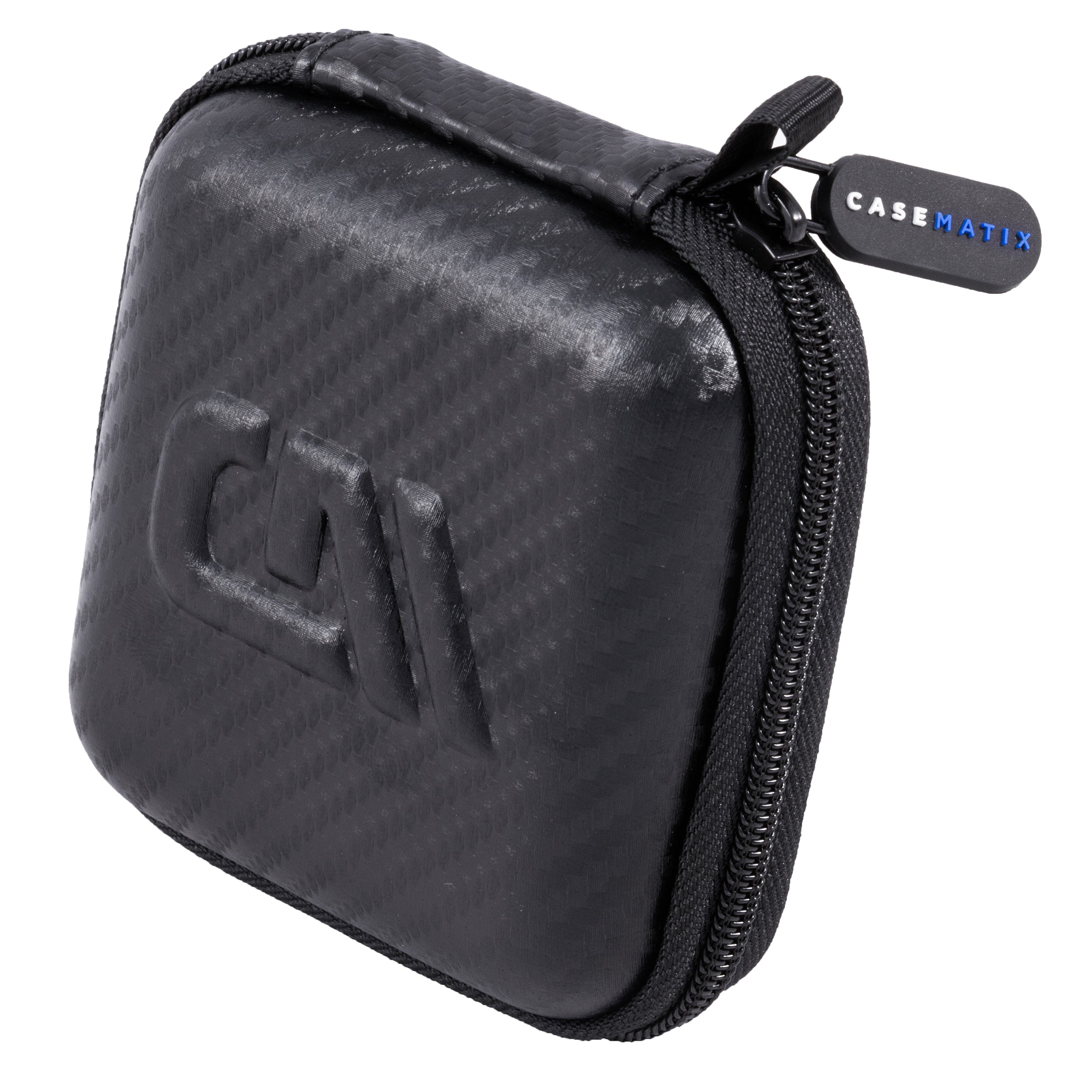 CASEMATIX EVA Hard Shell Carrying Case for SAF Aranet4 Home Air Quality Monitor & CO2 Detector - Durable Protective Storage with Cable Pocket (Case Only) - Perfect for Travel, Office & Home Use