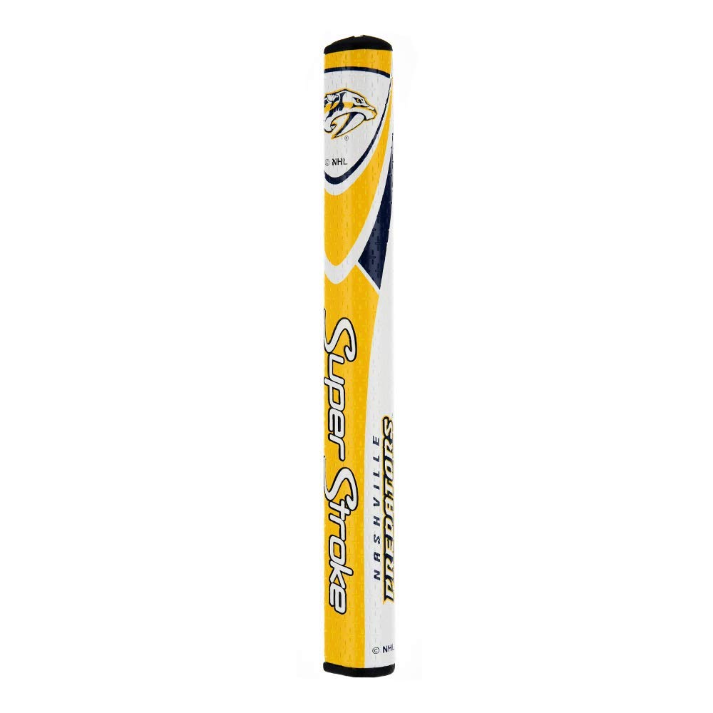 SuperStroke NHL Golf Putter Grip Mid Slim™ 2.0 | Enhanced Cross-Traction Texture & Oversized Design | Consistent Stroke with Even Grip Pressure | Non-Slip Control | Perfect for Professional and Amateur Golfers on the Green