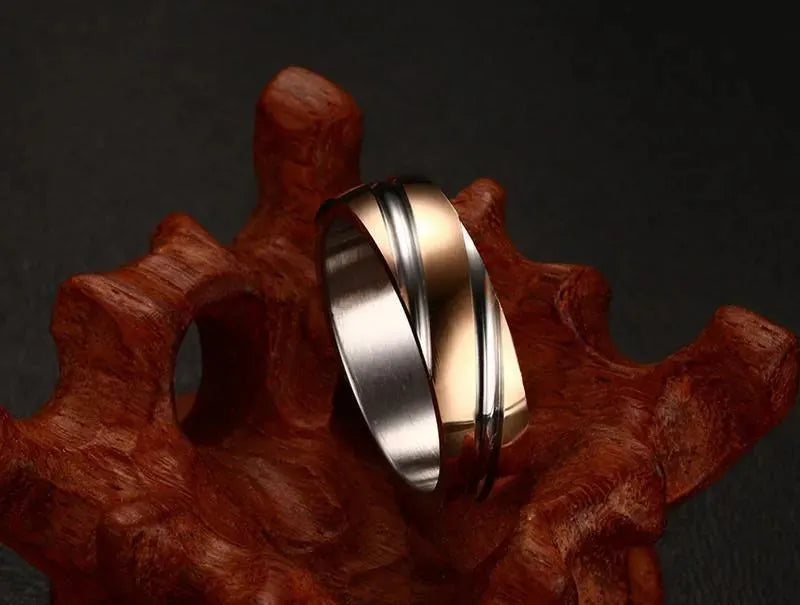 Men's Wedding Rings - Premium Gold & Silver Bands for Grooms - Perfect for Engagement, Proposals & Anniversary Gifts