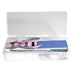 Large DL Manicure Pedicure Storage Case - Organize & Protect Nail Tools for Home or Salon Use