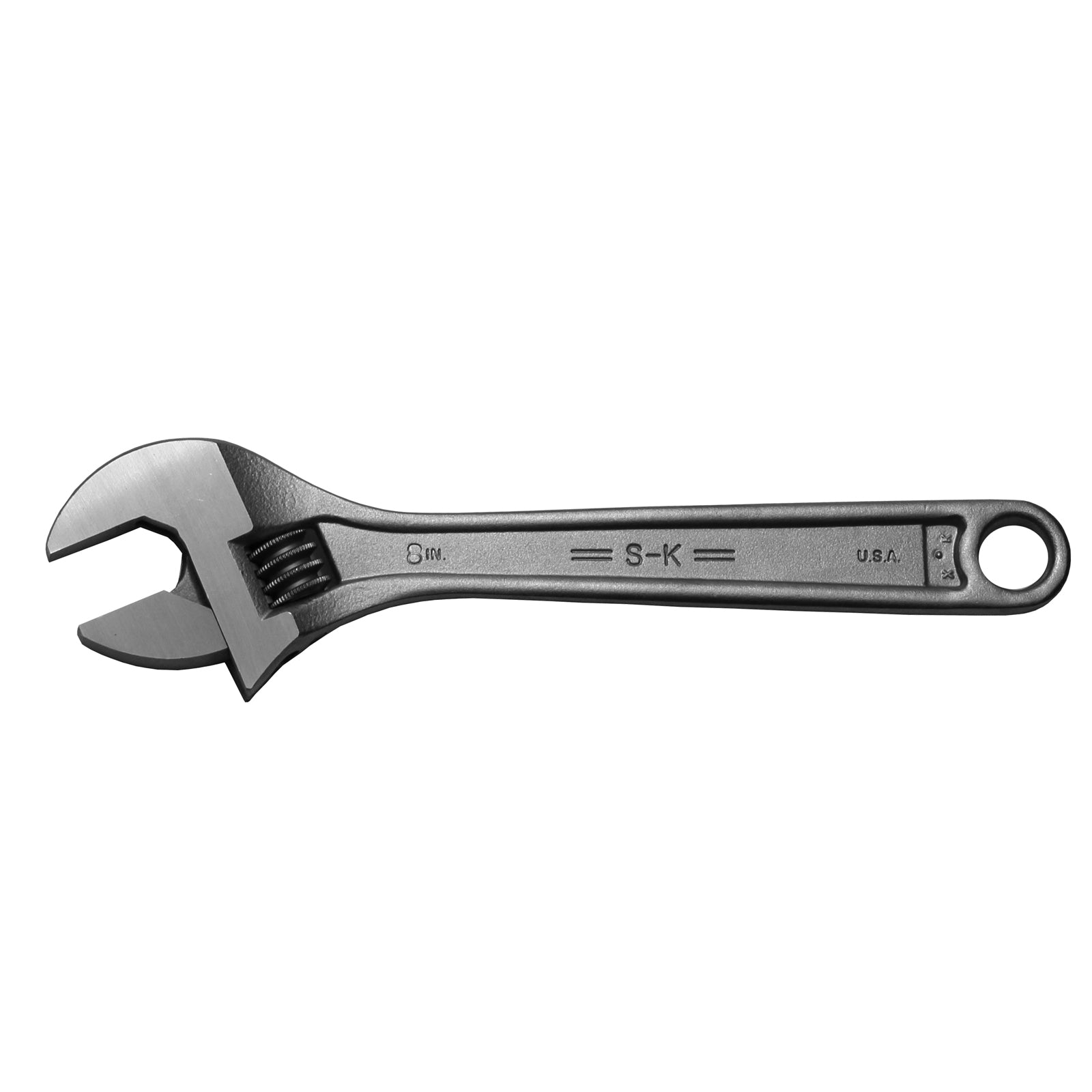 8-Inch Adjustable Wrench - Heavy Duty Steel Construction with Ergonomic Handle - Perfect for Plumbing, Automotive Repairs & DIY Home Projects