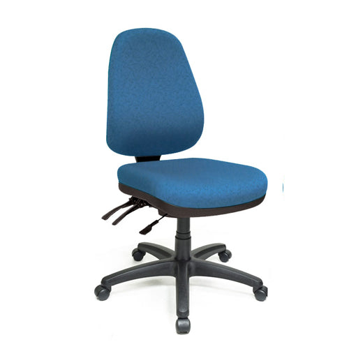 ECHO Heavy Duty High Back Typist Chair - Ergonomic Office Chair for Long Hours - Perfect for Home Office, Computer Desk, and Workspace