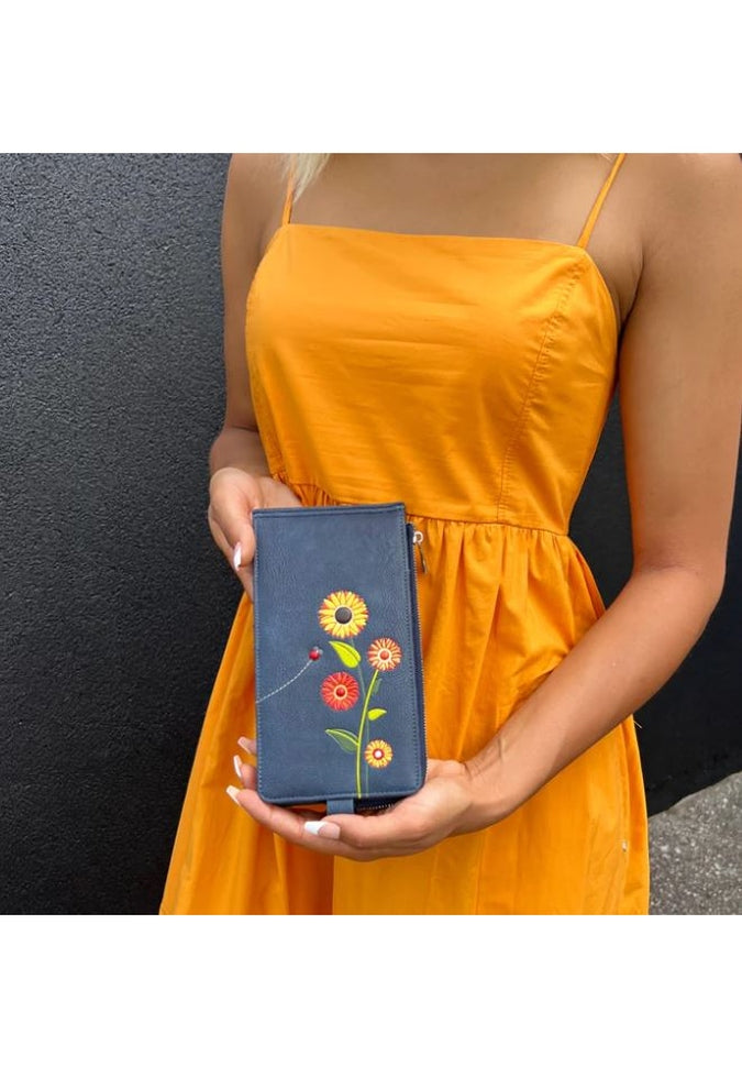 Espe Gerbera RFID Blocking Card Wallet - Slim Minimalist Design for Credit Cards, ID & Cash - Perfect for Travel, Work & Everyday Use