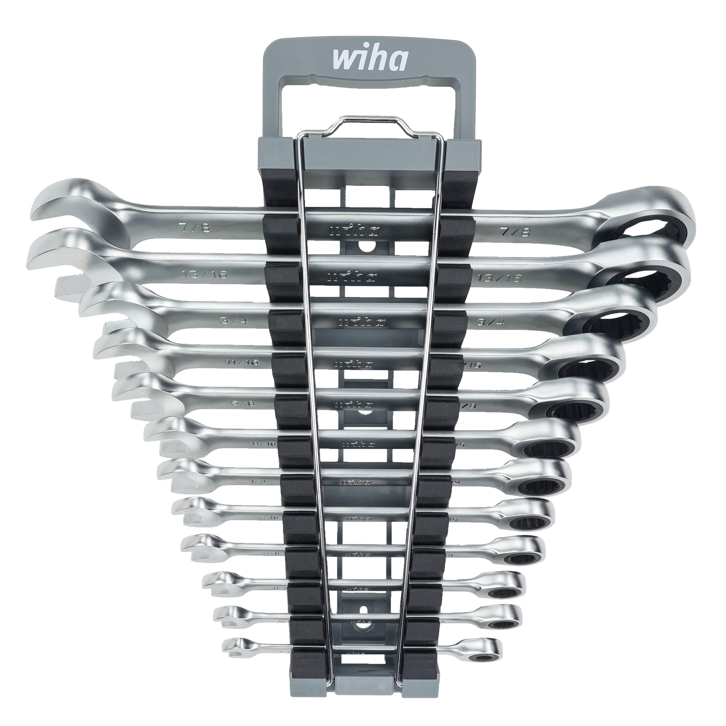12-Piece Combination Inch Ratchet Wrench Set - SAE Standard Sizes for Automotive & DIY Repairs | Perfect for Mechanics, Home Improvement & Hardware Projects