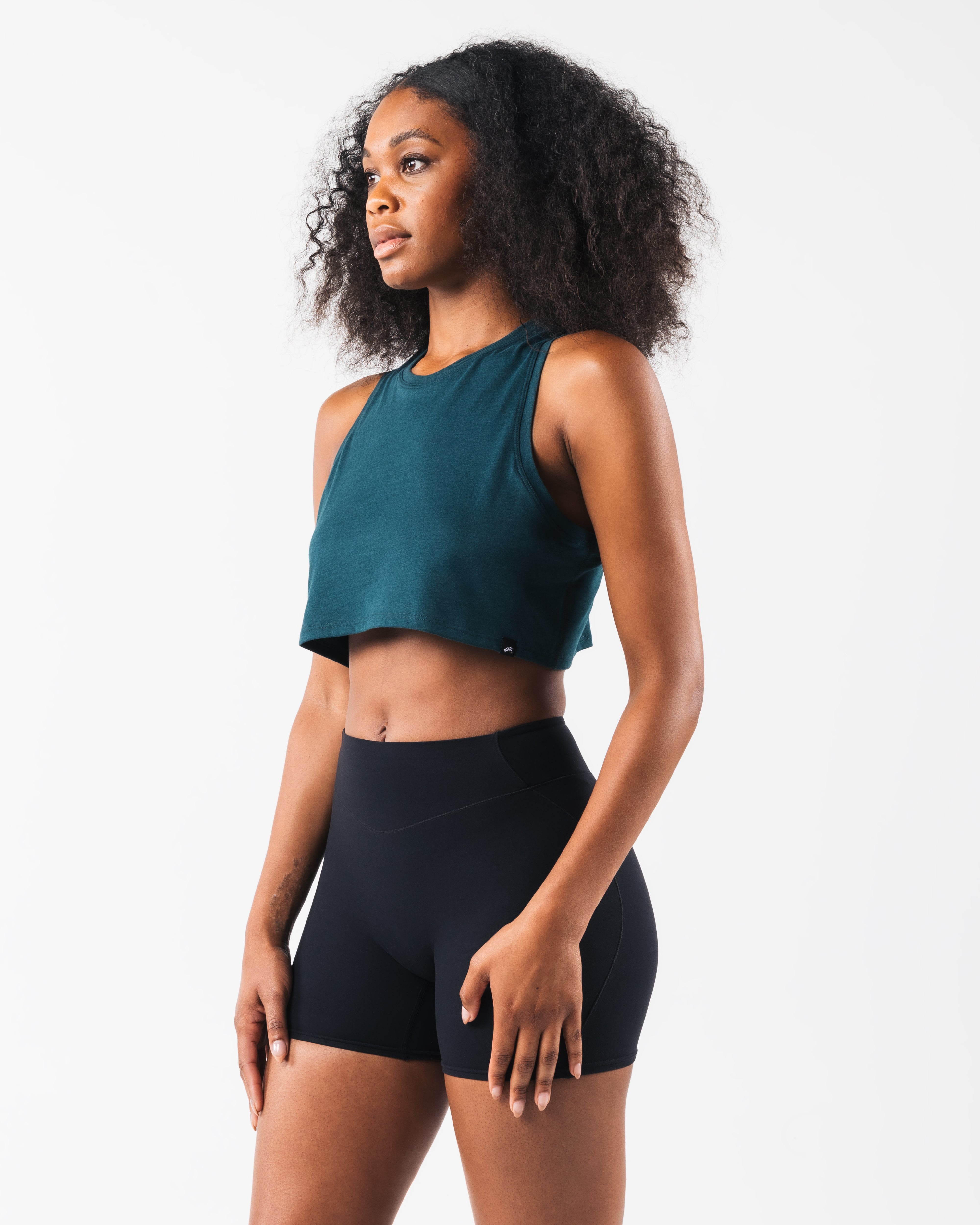 LDB Muscle Tank for Men & Women - Dark Cyan Workout Shirt - Gym, Running, Yoga & Casual Wear
