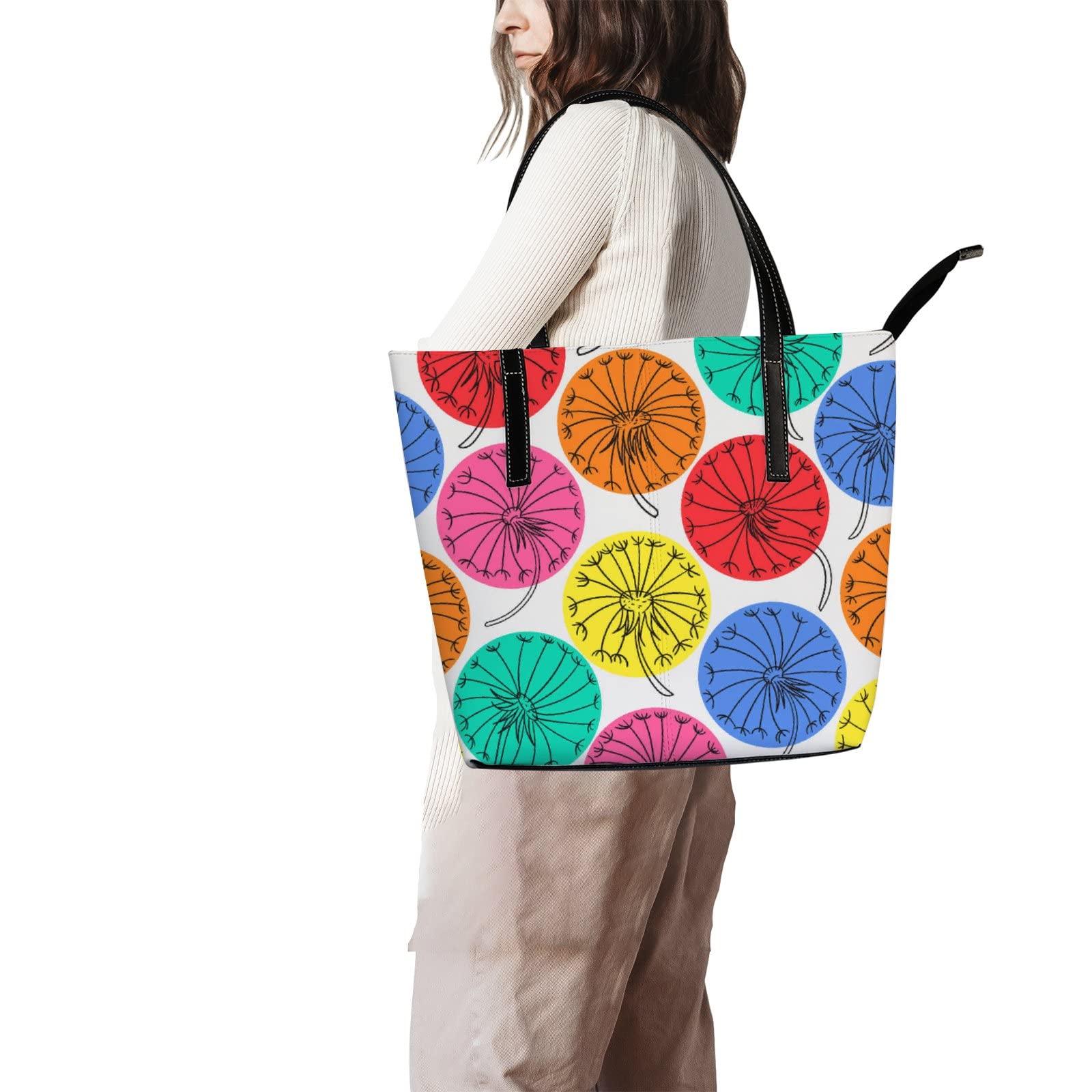 Premium Genuine Leather Tote Bag for Women - Stylish Crossbody Handbag with Adjustable Strap - Perfect for Work, Travel & Everyday Use