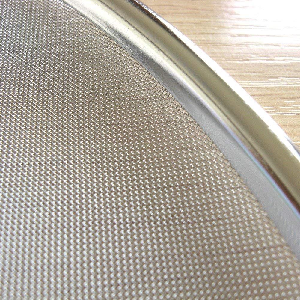 Premium 18/8 Stainless Steel Splatter Screen - 29cm (11.4 Inch) Fry Pan Cover for Safe & Mess-Free Cooking - Ideal for Frying, Sautéing, and Deep Frying in the Kitchen