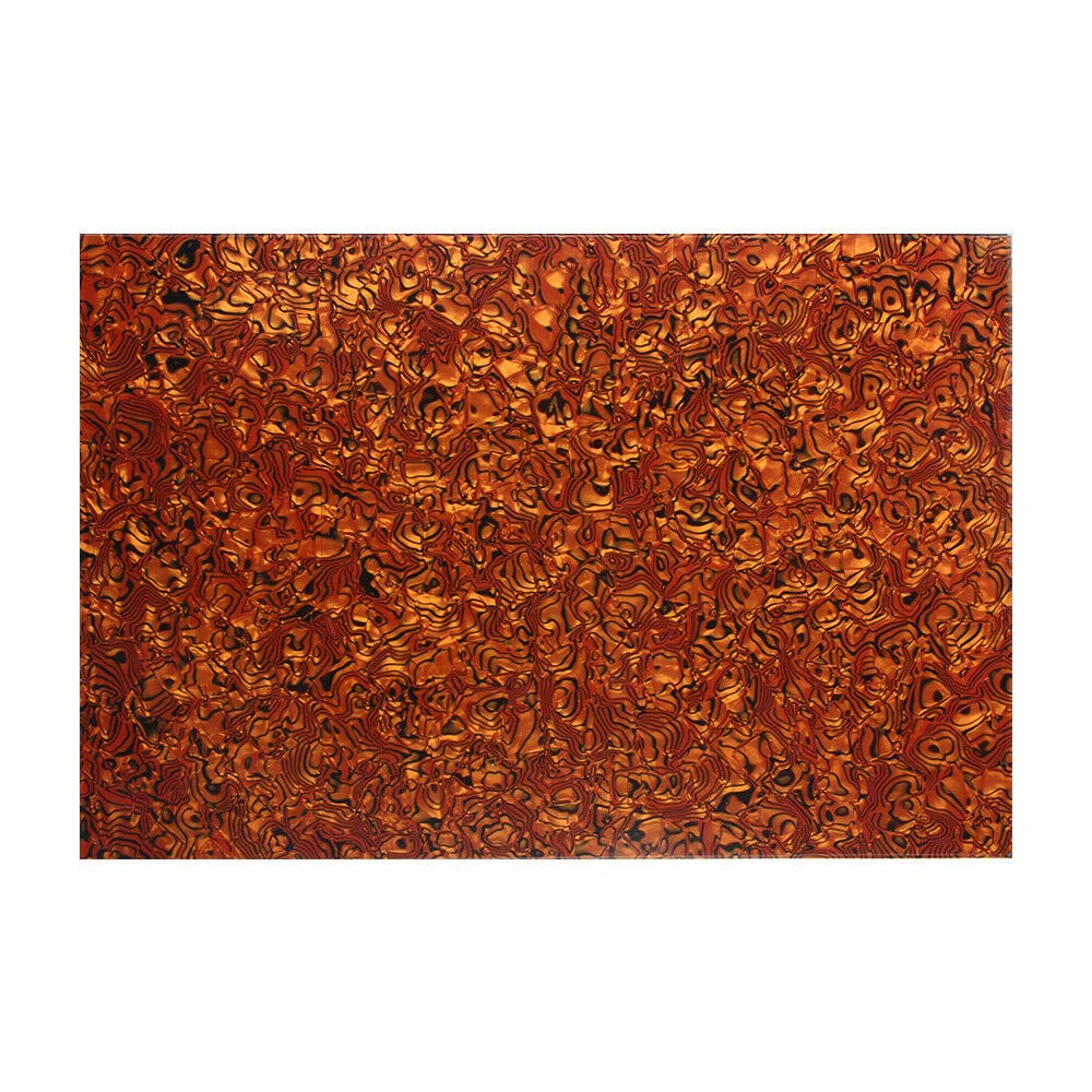 2-Ply Pearl Guitar Pickguard Blank - 43x29cm Scratch Plate for DIY Guitar Parts & Repair | Perfect for Electric & Acoustic Guitars