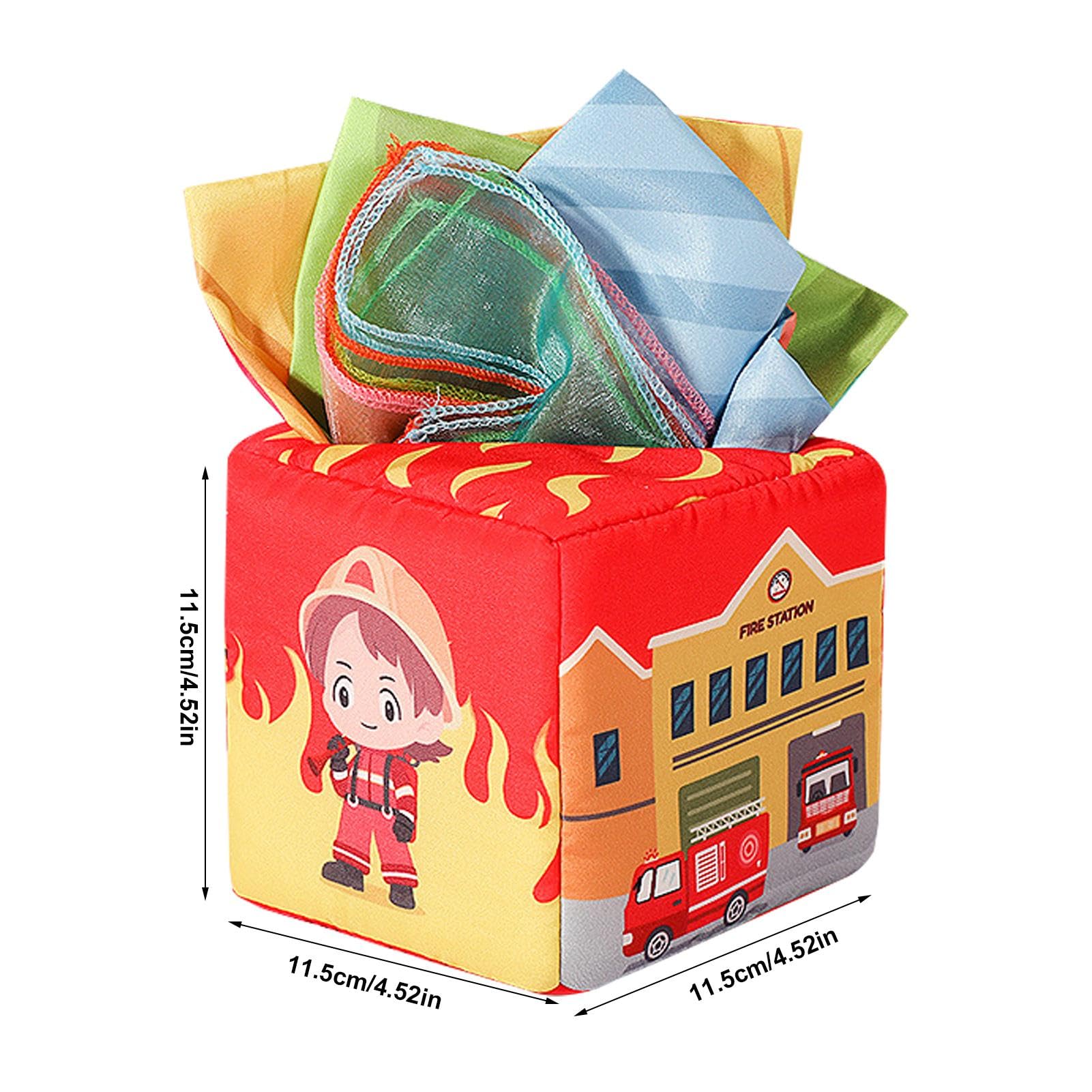 Toddler Sensory Toys - Tissue Pulling Box for Fine Motor Skills Development | Educational Learning Activities & Interactive Games for Preschool Kids | Perfect for Playtime, Classroom & Autism Therapy