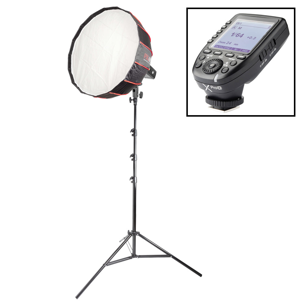AD200PROII Single Head Flash Kit for Portrait Photography by Sean Tucker – Perfect for Studio, Outdoor, and Event Photography