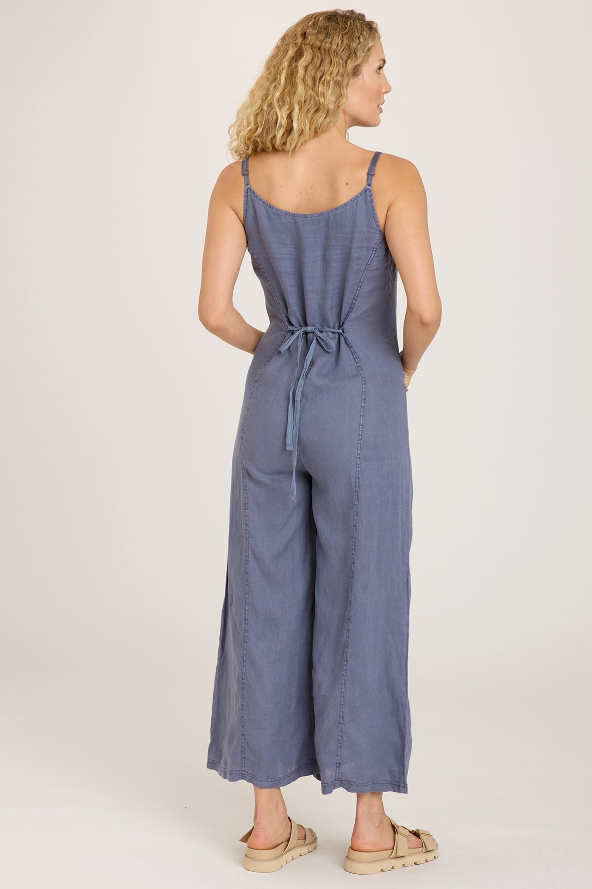 Stylish Macauley Crop Jumpsuit for Women - Trendy Summer Romper with Short Sleeves & Belt | Perfect for Beach, Vacation, and Casual Outings