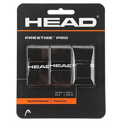 Head Prestige Pro Overgrip - Premium Tennis Racket Grip Tape for Better Control & Sweat Absorption - Perfect for Tennis, Badminton & Racquetball Players