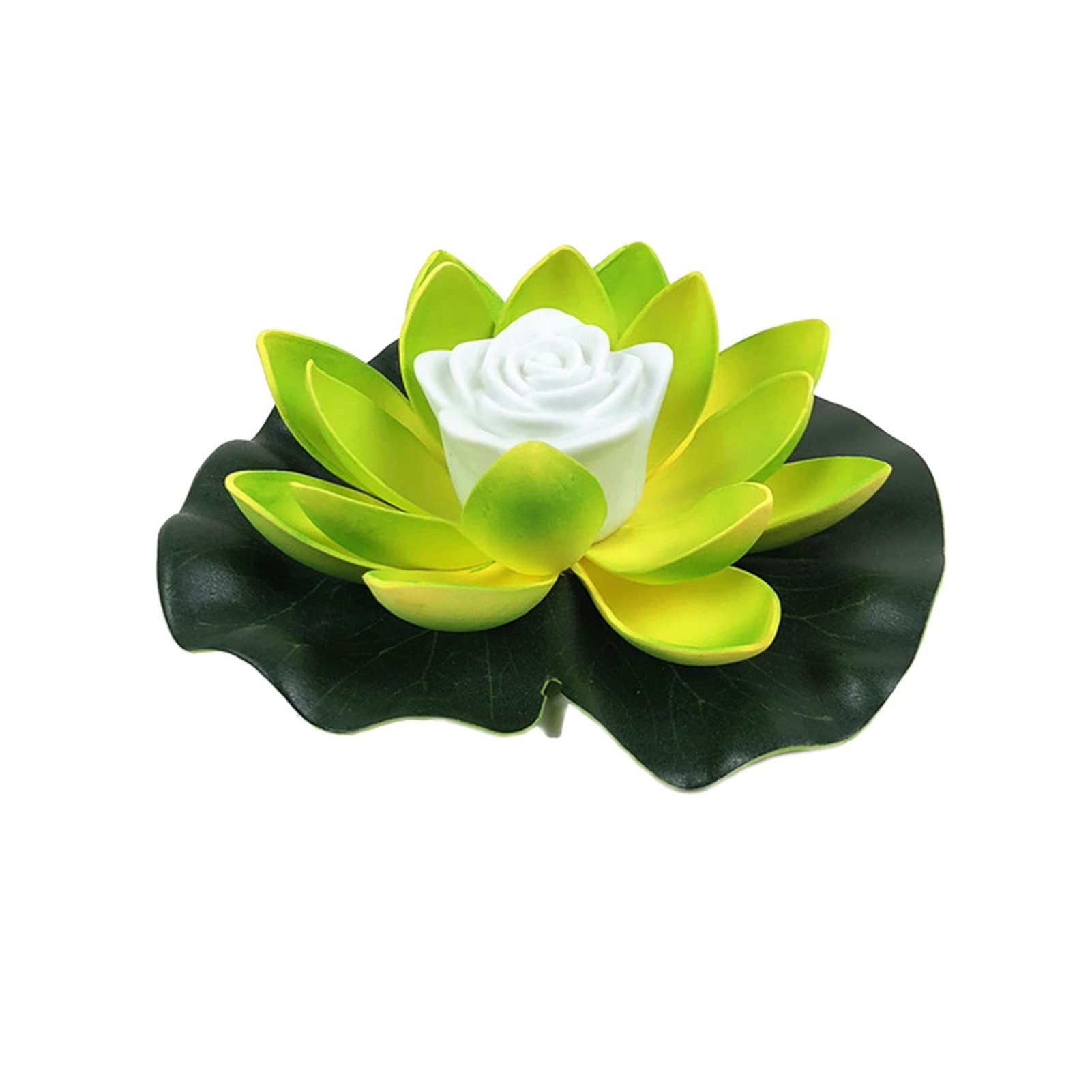 MYYKHFF LED Pool Light - Waterproof Floating Lotus Light with Battery, Lily Flower Wishing Night Lamp for Pools, Gardens, Fish Tanks & Wedding Decorations (3 Color Changing) - Perfect for Backyard Parties, Romantic Evenings & Aquatic Displays