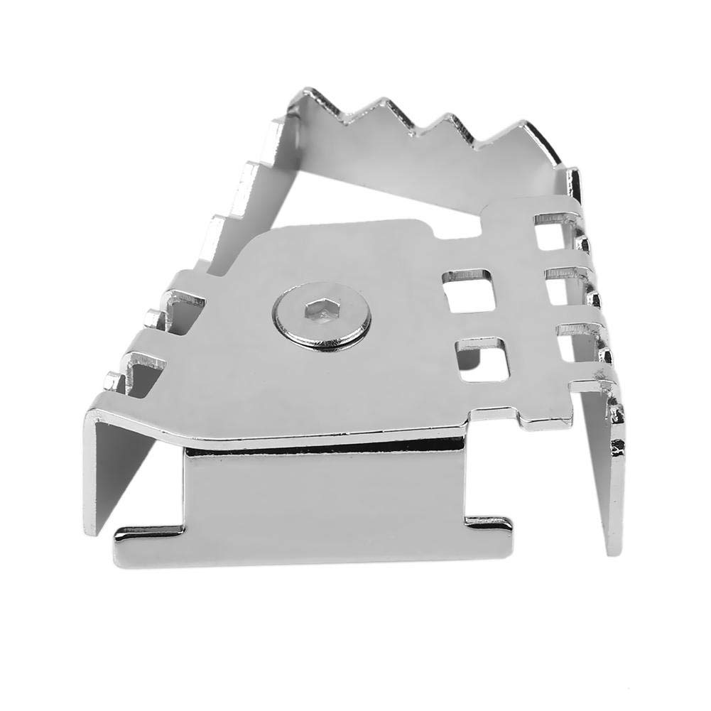 Motorcycle Rear Brake Pedal Extender - Enlarged Foot Brake Lever Extension Pad for BMW F800GS F700GS (Plating) - Improve Comfort & Control for Long Rides & Off-Road Adventures