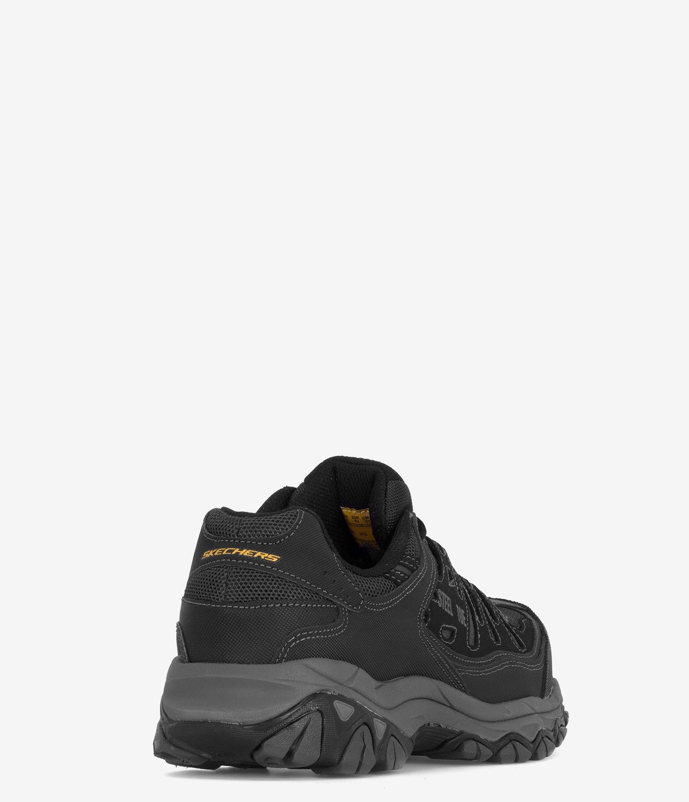 Skechers Men's Cankton Safety Toe Work Shoes - Steel Toe, Slip Resistant, Comfortable for Construction & Warehouse Jobs | OSHA Compliant Work Boots for Industrial & Outdoor Use