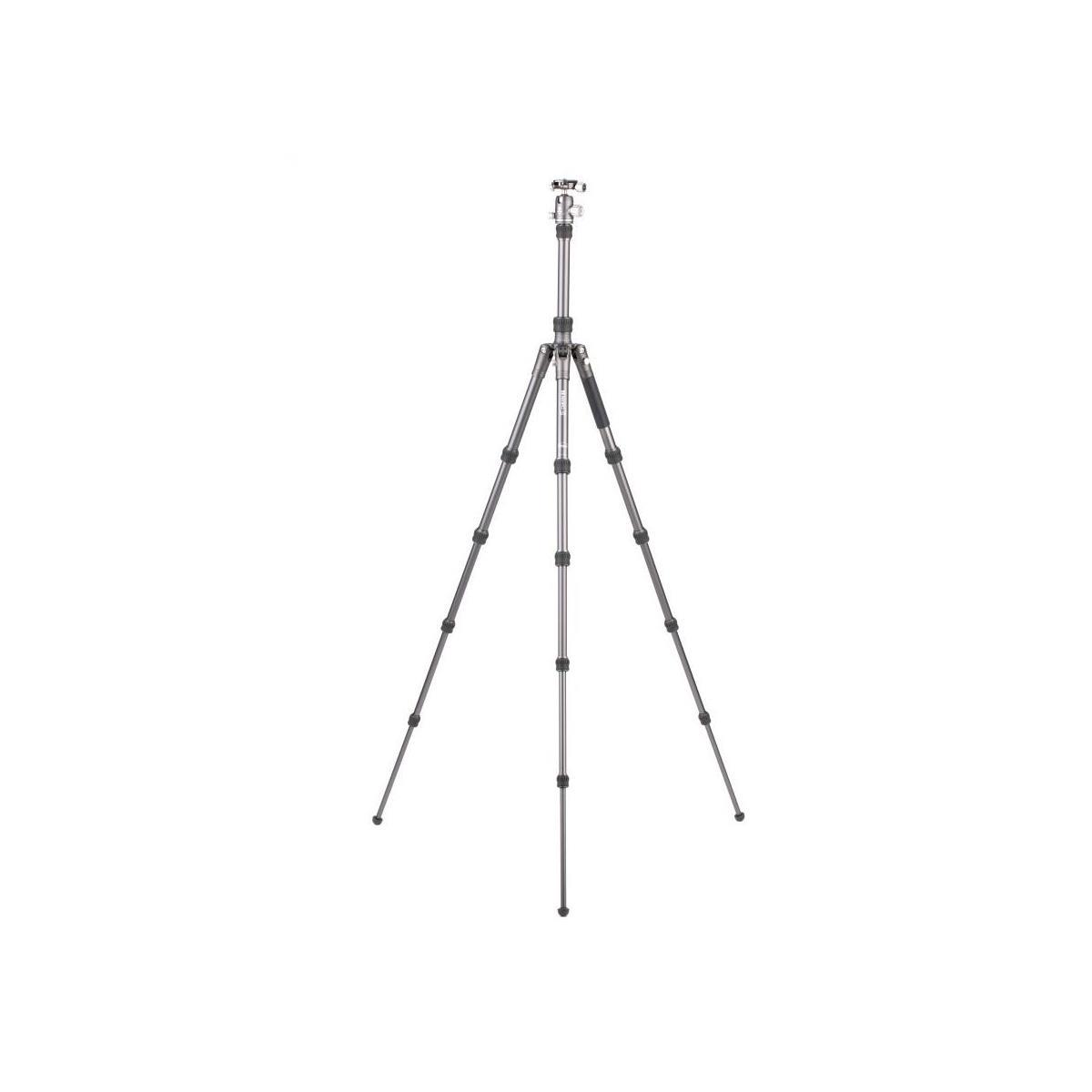 Benro FBAT15AVX20 Aluminum Travel Tripod with VX20 Ball Head - Lightweight Compact Tripod for DSLR Cameras, Perfect for Travel Photography, Hiking & Outdoor Adventures