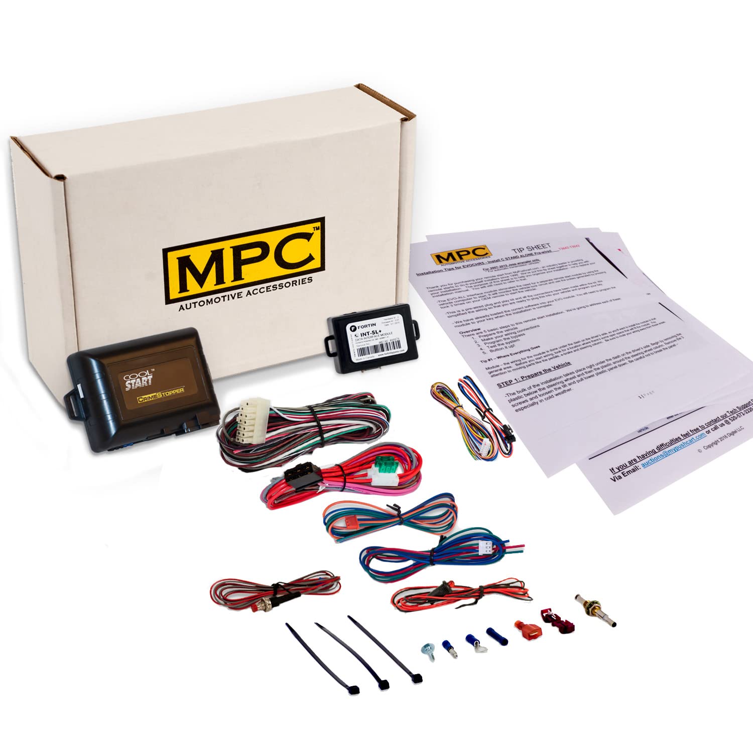 MPC Factory Remote Activated Car Starter for 1998-2002 GMC Savana 1500 | Gas Engine | Key-to-Start System | Press Lock 3X | Easy Cold Weather Starting & Keyless Entry Convenience