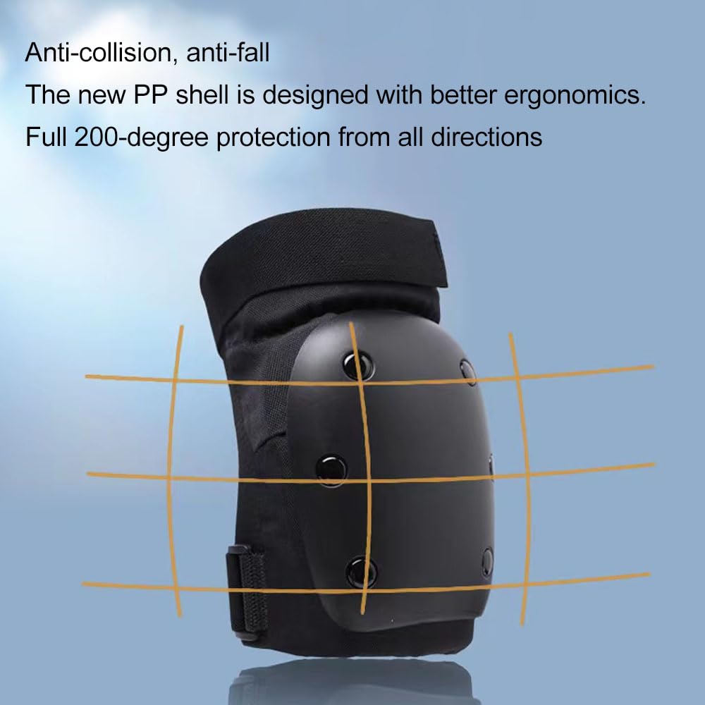 Best 6-in-1 Knee & Elbow Pads Set for Kids/Adults/Youth - Protective Gear for Skateboarding, Biking, Roller Skating & Cycling - Perfect for Outdoor Sports & Extreme Activities