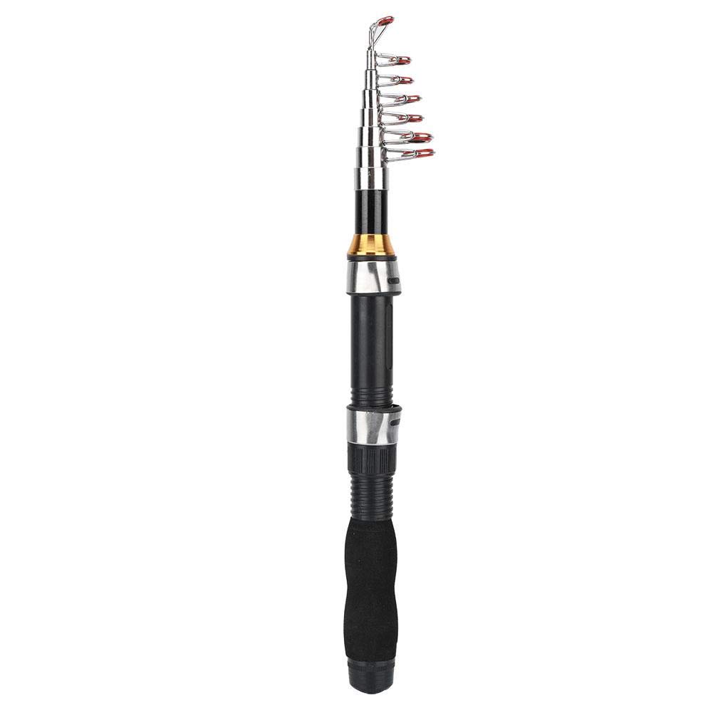Antilog Compact Portable Fishing Rod - 1.7m Short Ice & Sea Fishing Pole for Travel & Backpacking | Perfect for Ice Fishing, Beach Angling & Outdoor Adventures