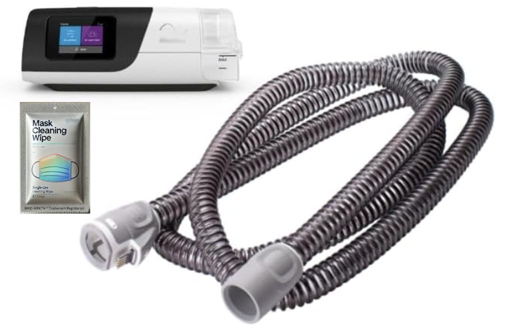 Climate-Line Air Tube Replacement for ResMed AirSense 11 CPAP Machine - 6ft Heated Hose with Wipe Bundle - Perfect for Sleep Apnea Therapy & Travel Use