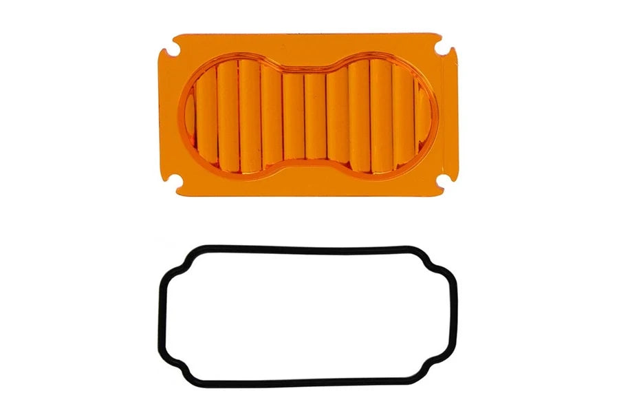 Baja Designs S2 Light Pod Lens Kit - Wide Cornering Amber Lens for Off-Road & Adventure Vehicles - Perfect for Trucks, Jeeps & ATVs