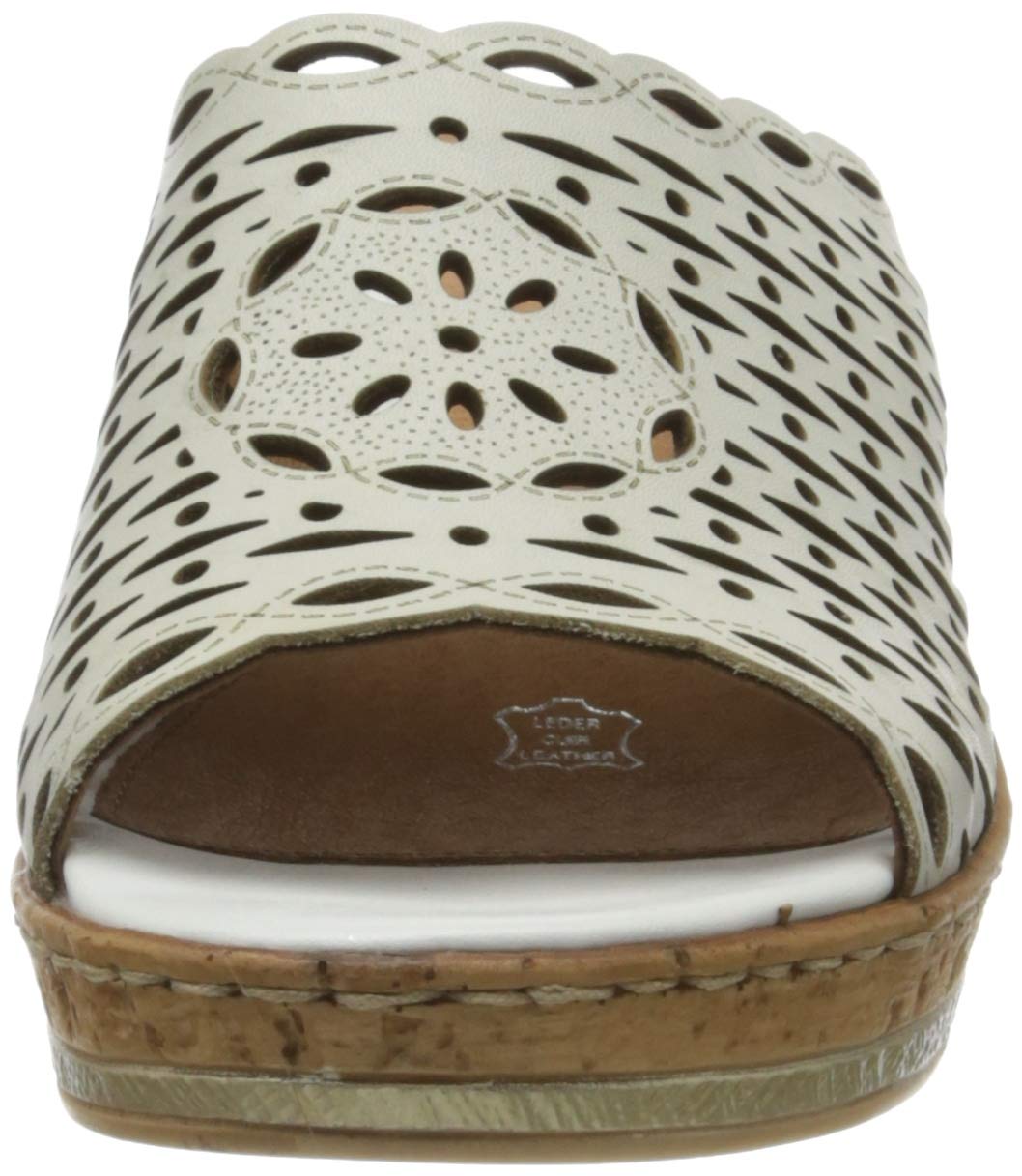 Remonte Women's Comfortable Slip-On Mules - Soft Memory Foam Sandals for Women, Casual House Slippers & Summer Slide Shoes - Perfect for Home, Office, and Outdoor Wear