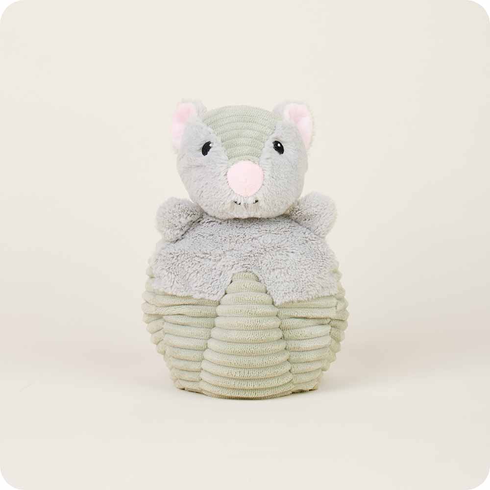 Armadillo Warmies - Soft Plush Microwaveable Heating Pad for Kids & Adults - Perfect for Relaxation, Stress Relief & Pain Relief - Ideal for Bedtime, Cuddling & Cold Weather Comfort